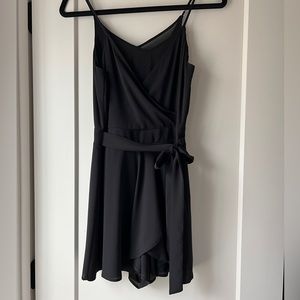 Express Romper with spaghetti straps and mesh front panel size 4